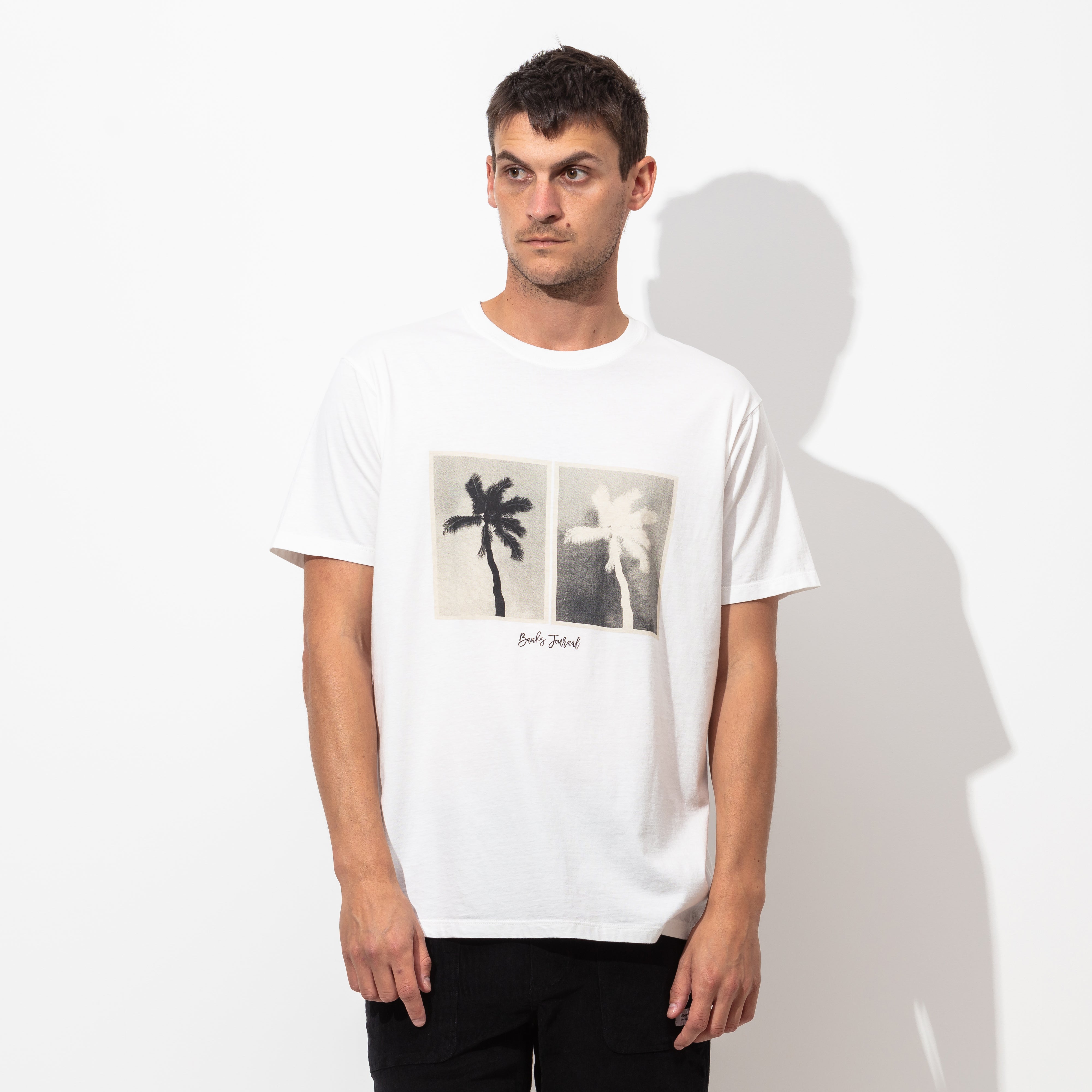 Palm Angels Palm Tree Boulevard T-Shirt White