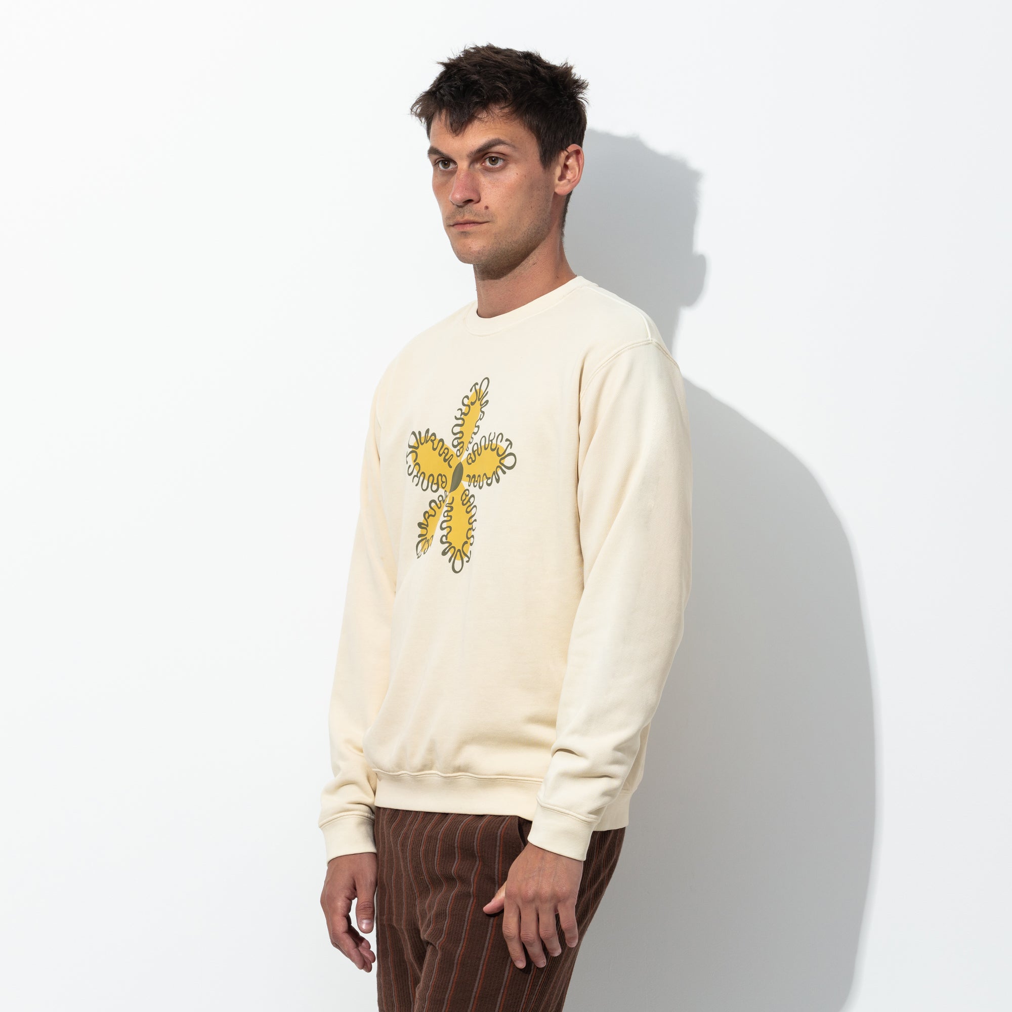 Camino Crew Printed Fleece