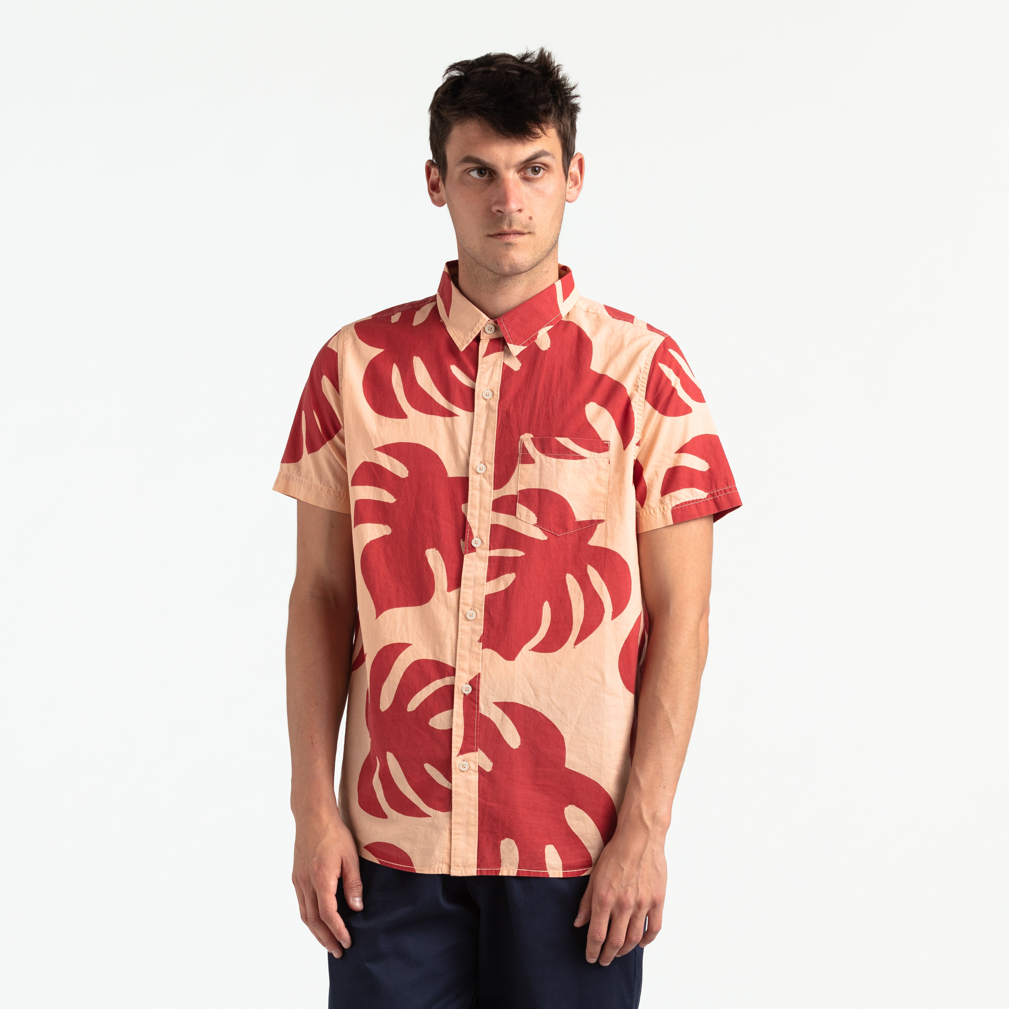 Fronds S/S Woven Shirt